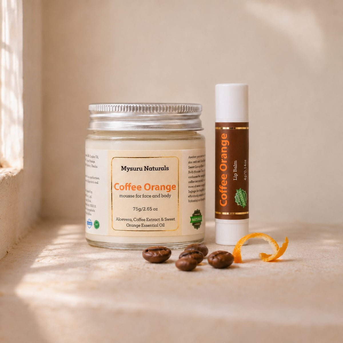 Coffee Orange Set