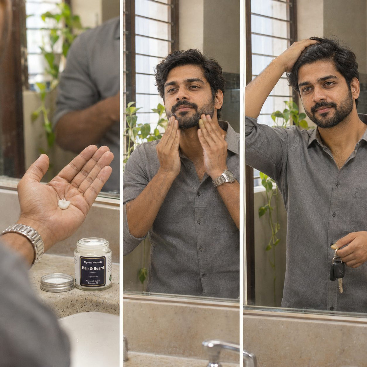 A 2-minute beard routine for Indian men