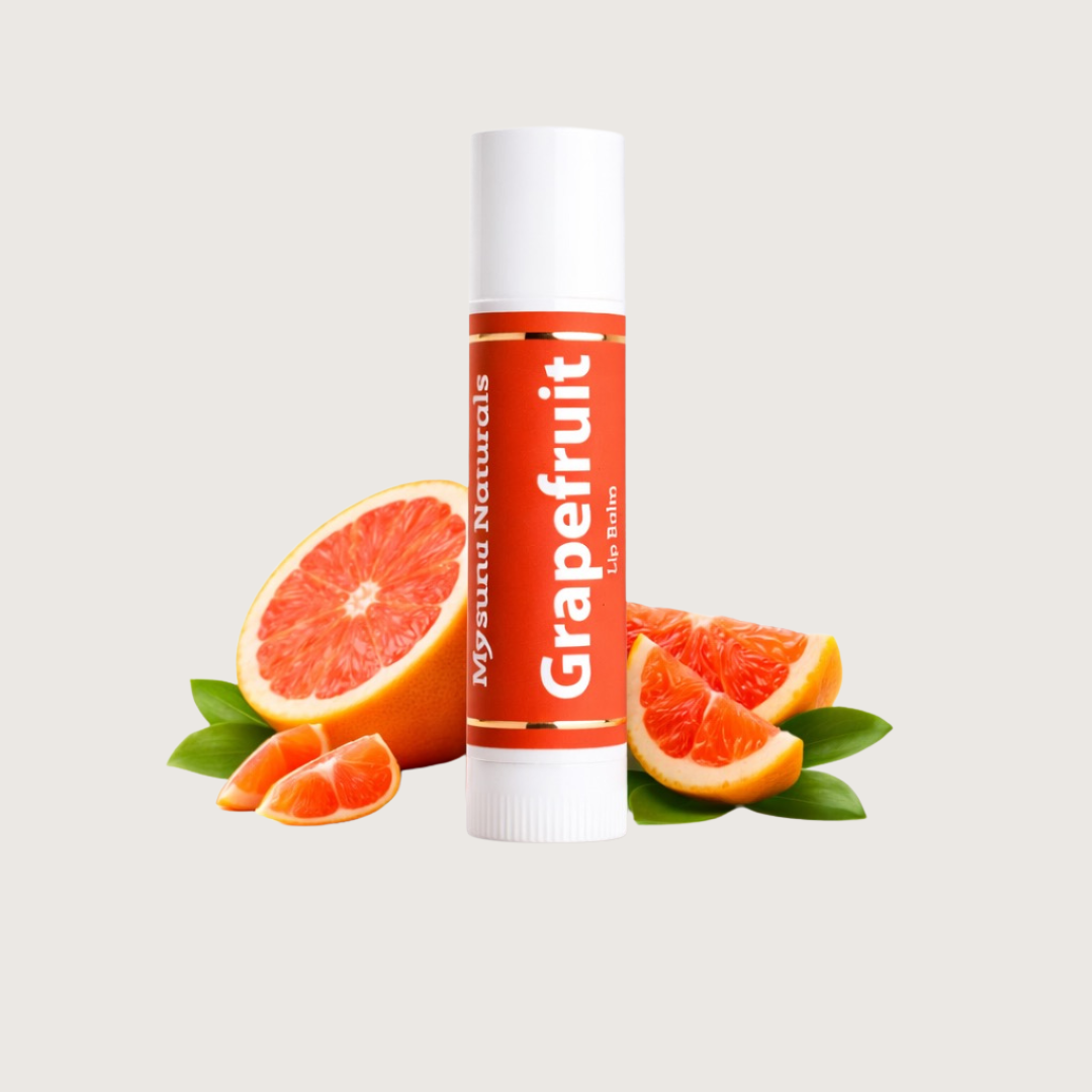 Grapefruit lip balm
