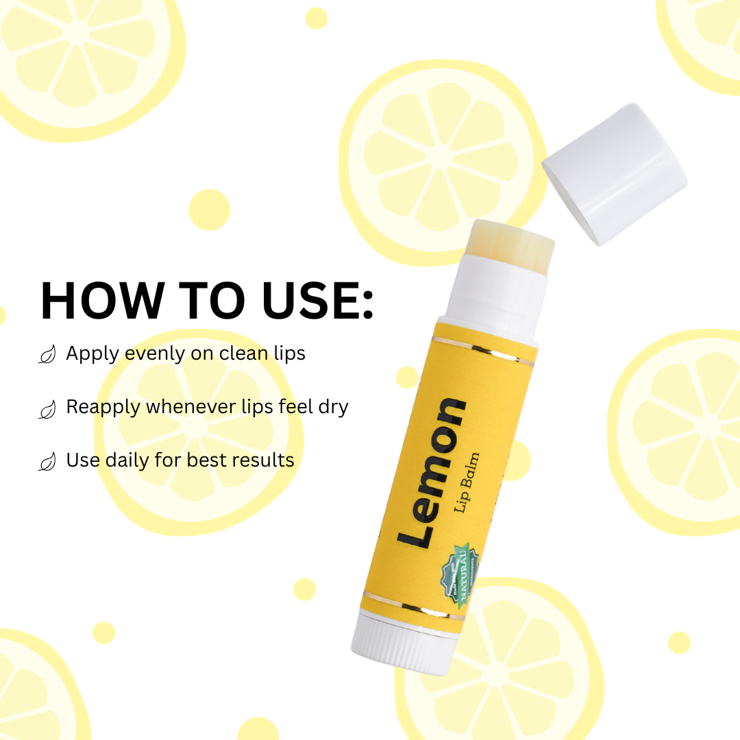 Lemon lip balm