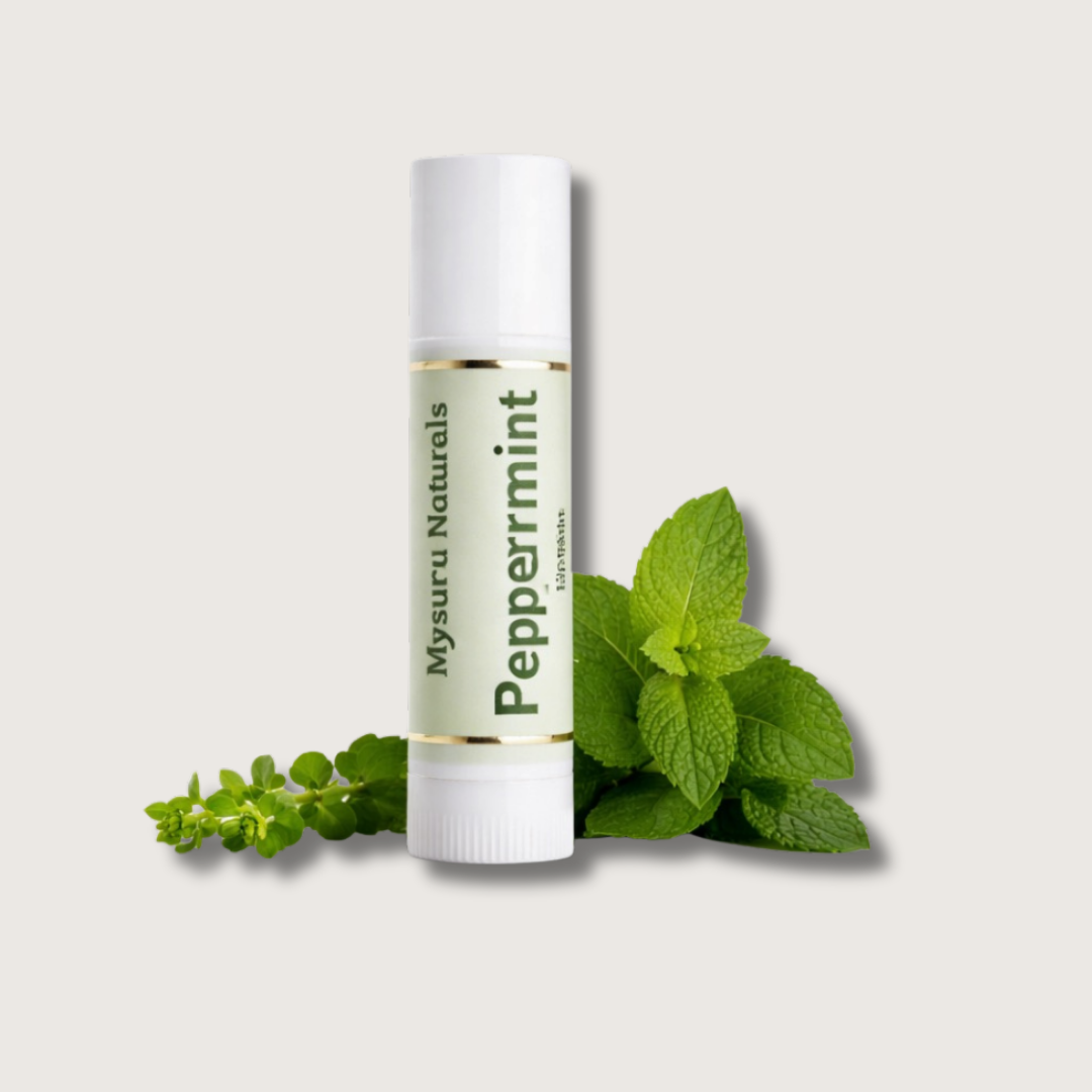 Peppermint lip balm