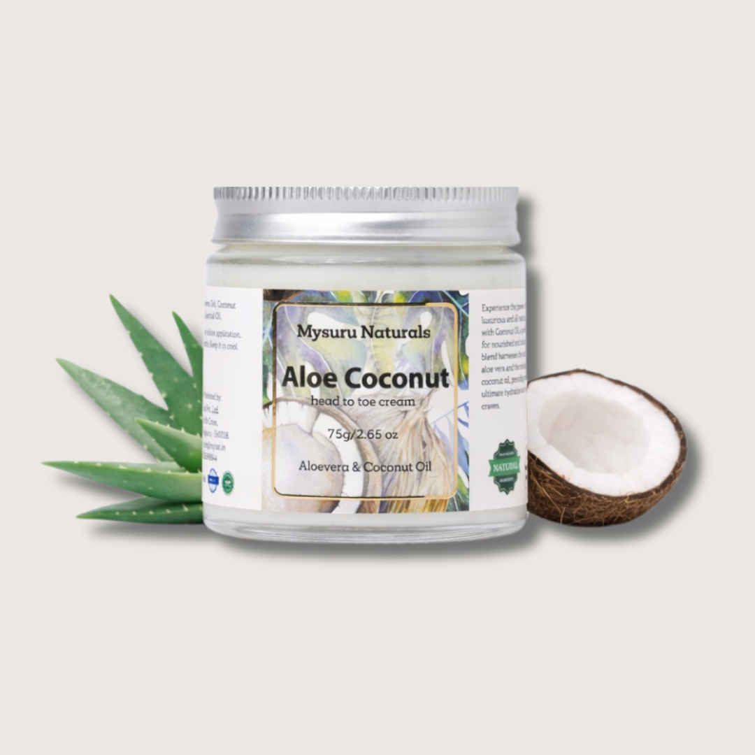 Aloe coconut head toe cream