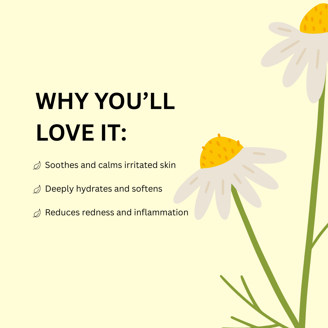 Aloe chamomile body mousse