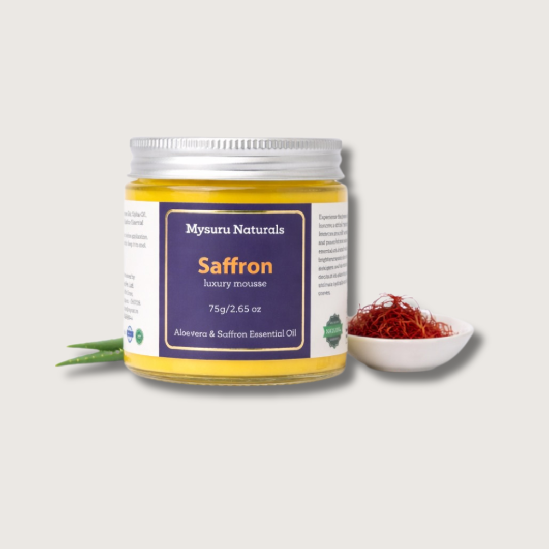 Saffron Mousse