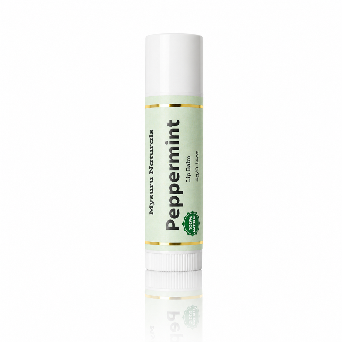 Peppermint lip balm