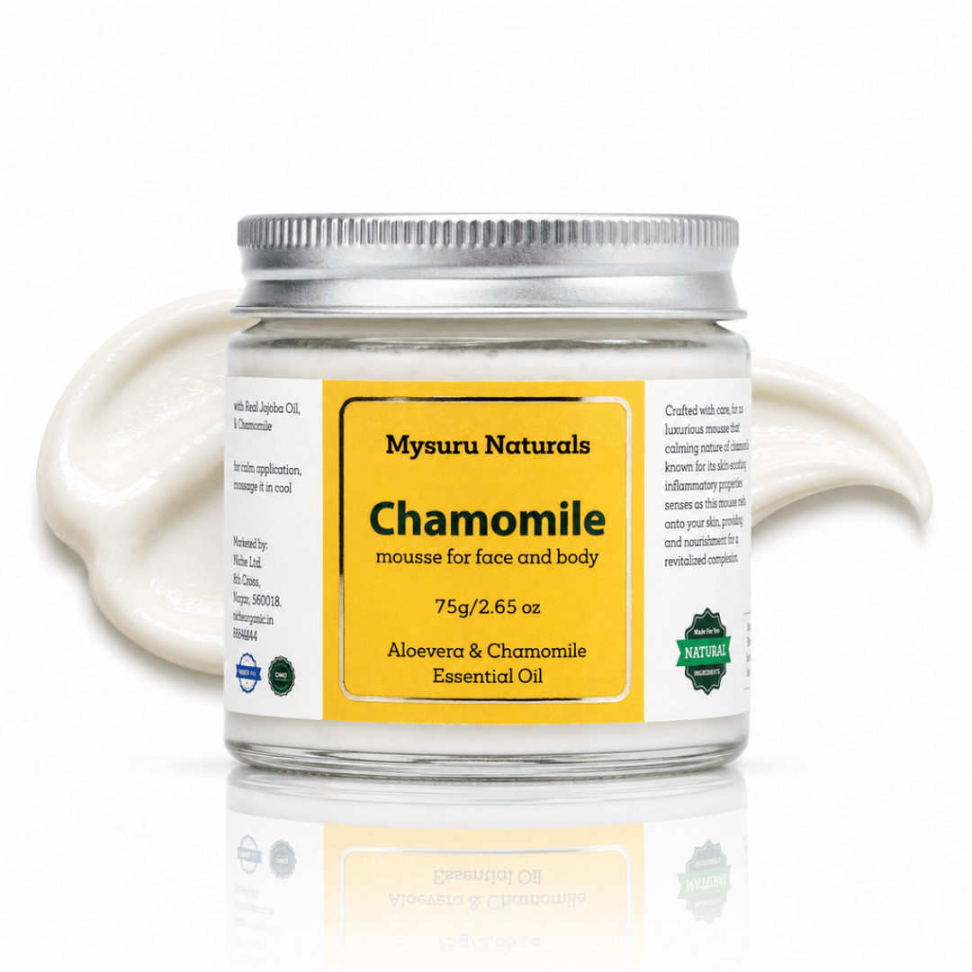 Aloe Chamomile Body Mousse - Mysuru Naturals