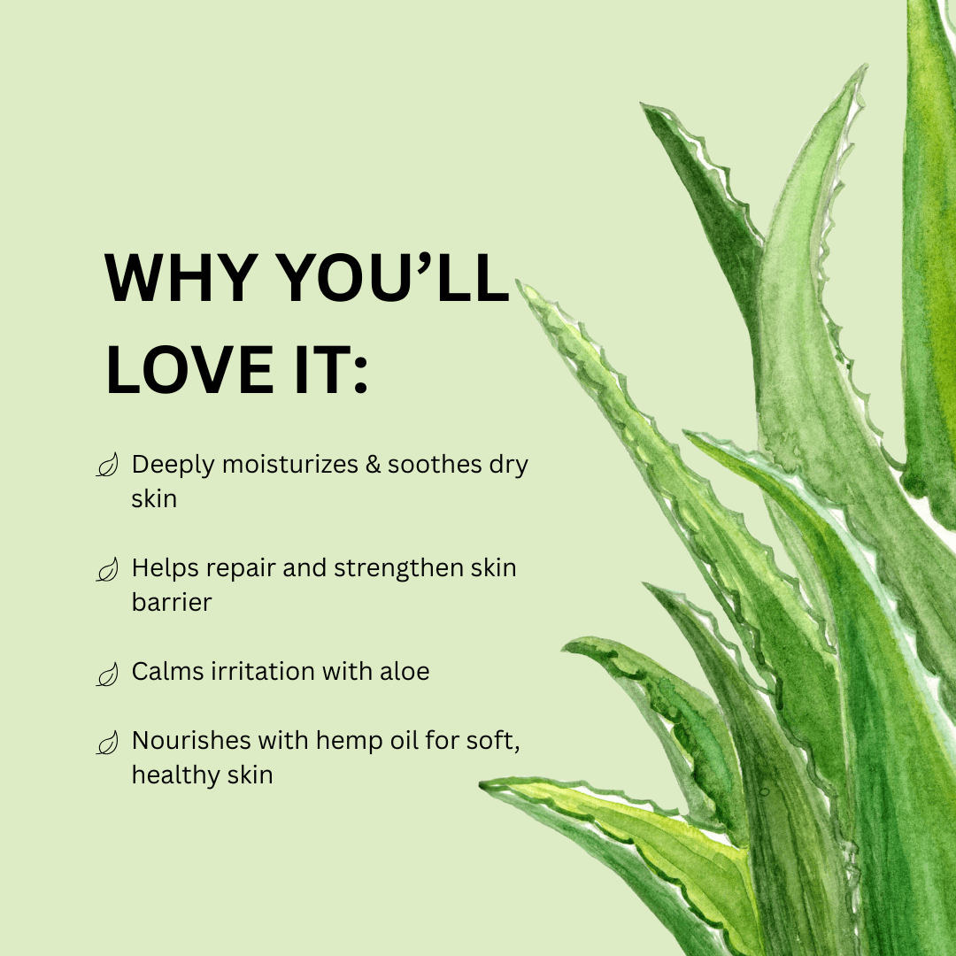 Aloe Hemp Head-Toe Cream - Mysuru Naturals