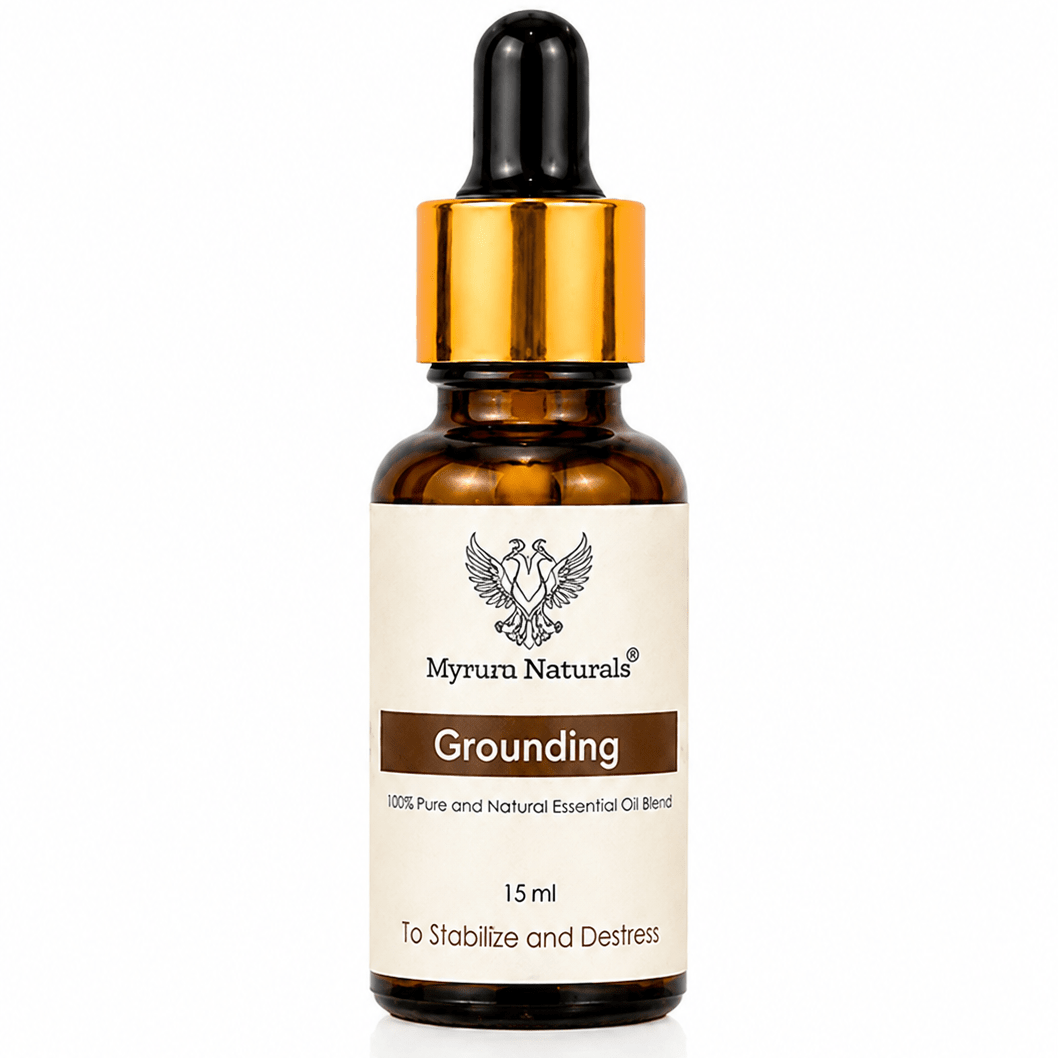 Grounding essential oil blend   mysuru naturals