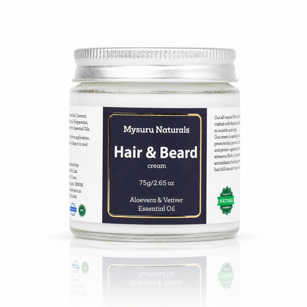 Hair & Beard Prewash Cream - Mysuru Naturals