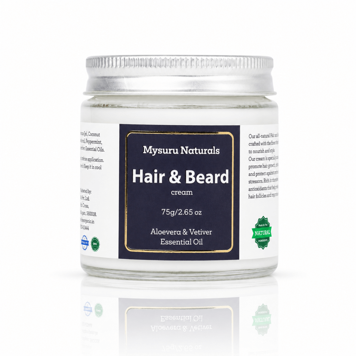 Hair & beard prewash cream   mysuru naturals