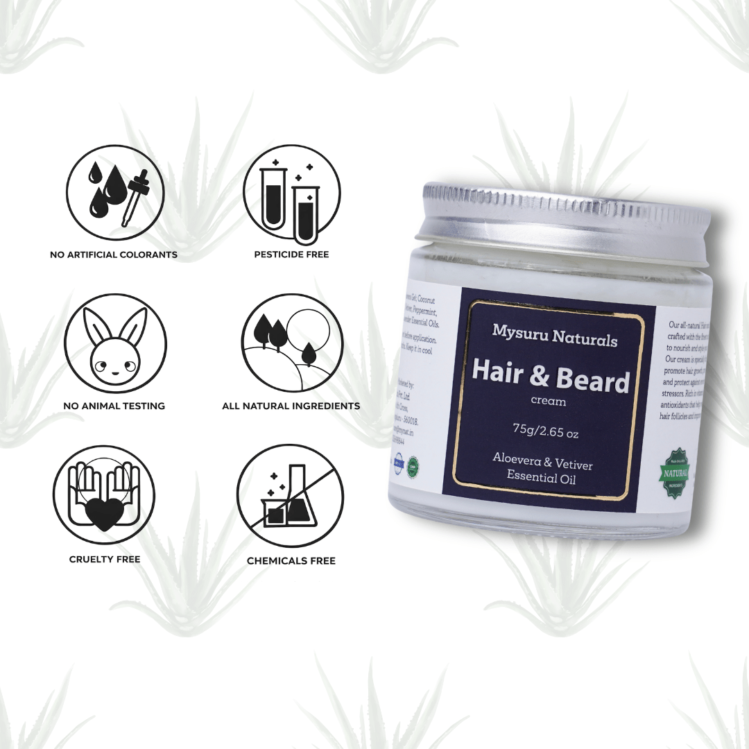 Hair & beard prewash cream   mysuru naturals