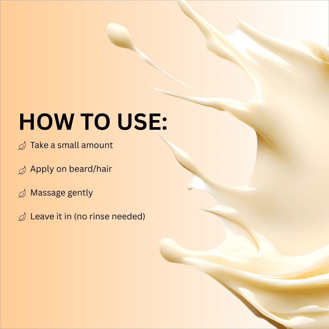 Hair & beard prewash cream   mysuru naturals