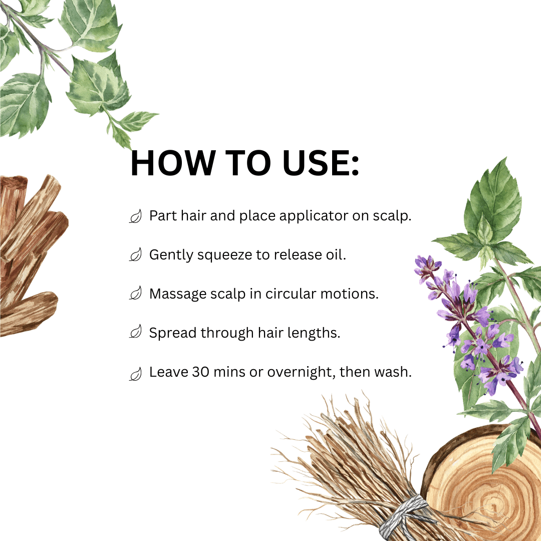 Muladhara Scalp & Root Strengthening Hair Oil - Mysuru Naturals