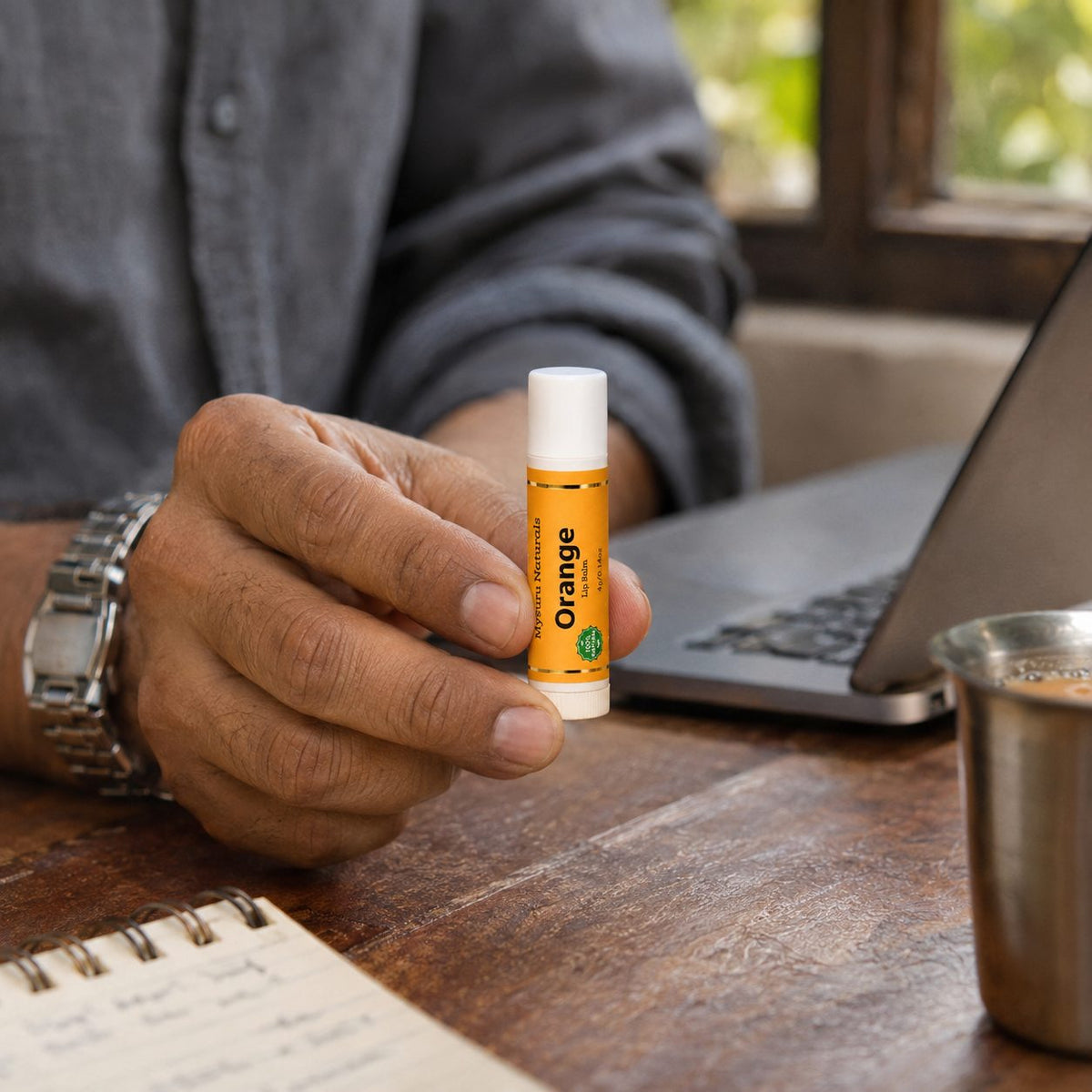 Orange Lip Balm